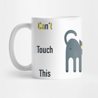 Cat touch this Mug